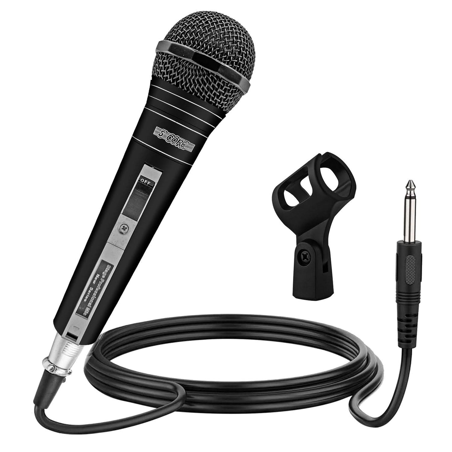 5Core XLR Microphone Dynamic Mic Karaoke Singing Studio Mics Handheld Microfono-0