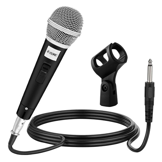 5Core XLR Microphone Dynamic Mic Karaoke Singing Studio Mics Handheld Microfono-0